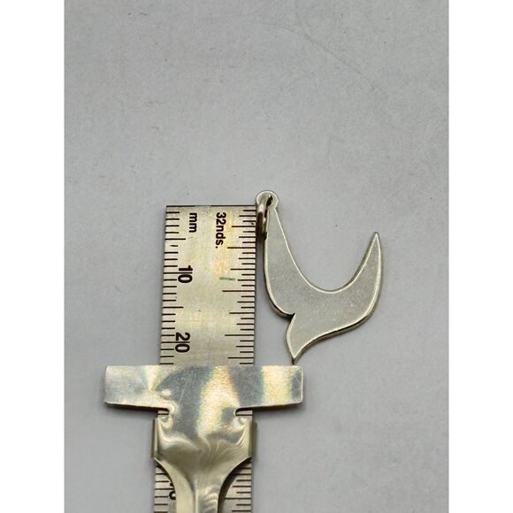 James Avery Sterling Silver 925 Abstract Bird Soaring Descending Dove Charm - Picture 5 of 5